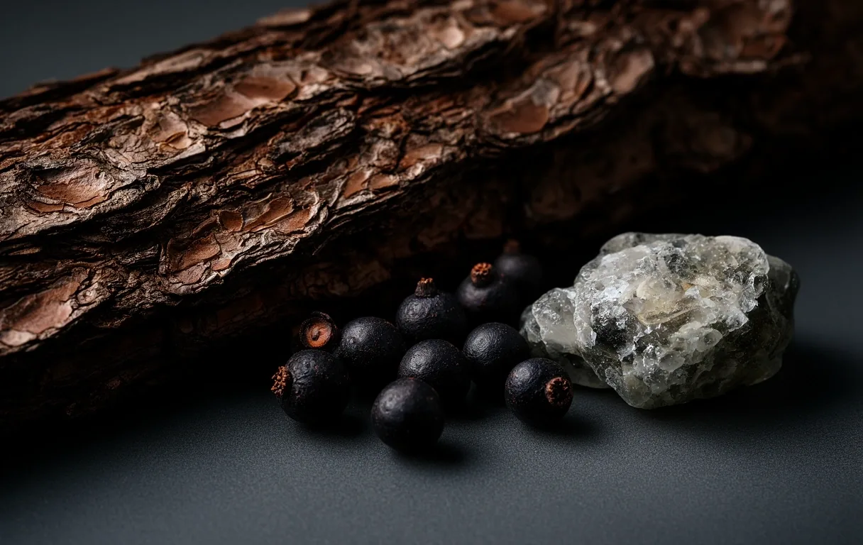 Ingredientes naturales y minerales